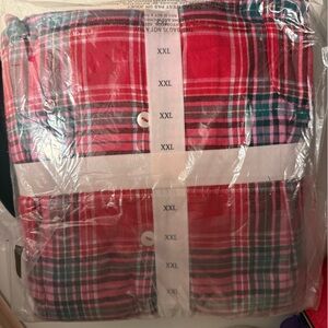 Victoria's Secret Red Plaid Sleepwear Set